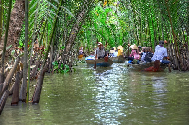 Cồn Phụng ở Bến Tre