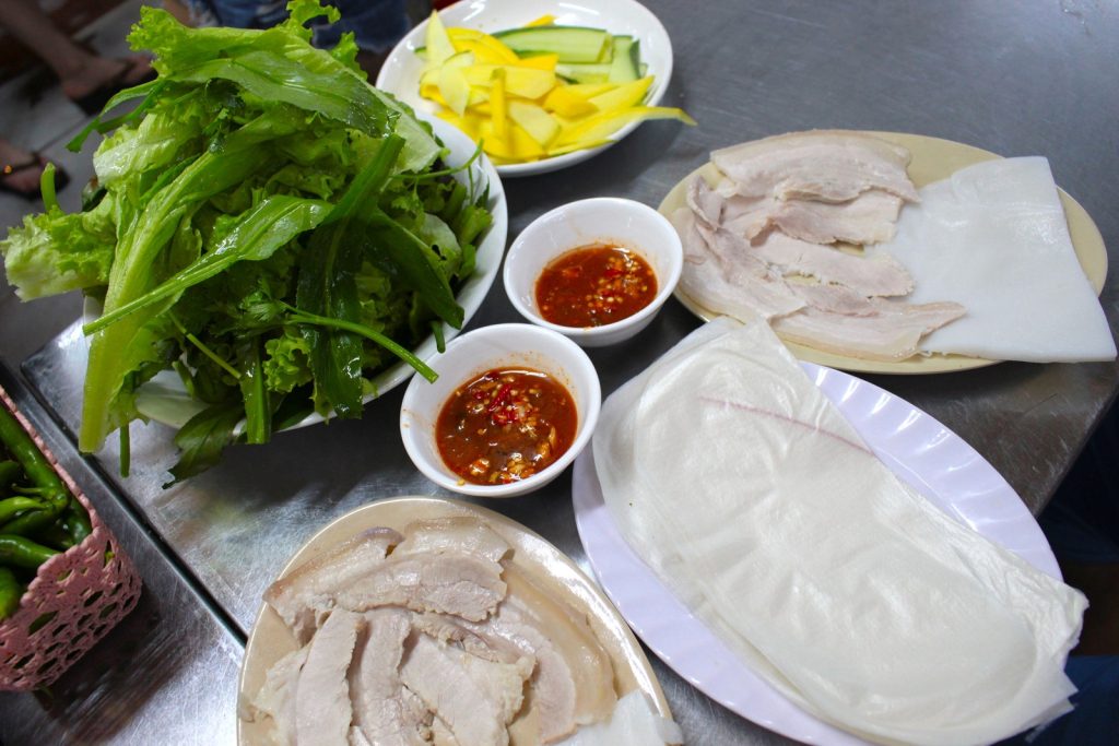 Bánh Tráng Cuốn Thịt Heo