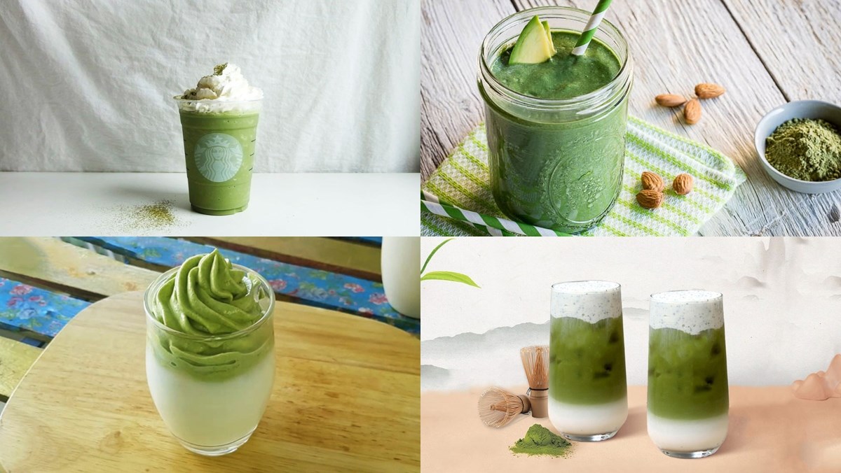 Các sản phẩm làm từ bột Matcha