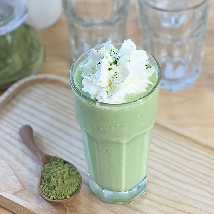 Các bước cách làm Matcha đá xay tại nhà