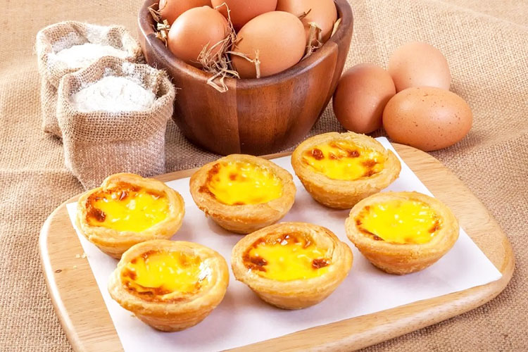 Cách nướng bánh tart trứng bằng nồi chiên không dầu