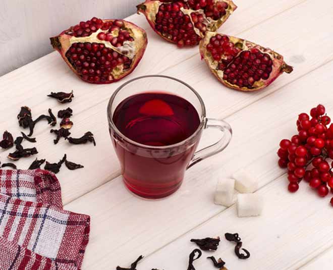 Pomegrante Tea