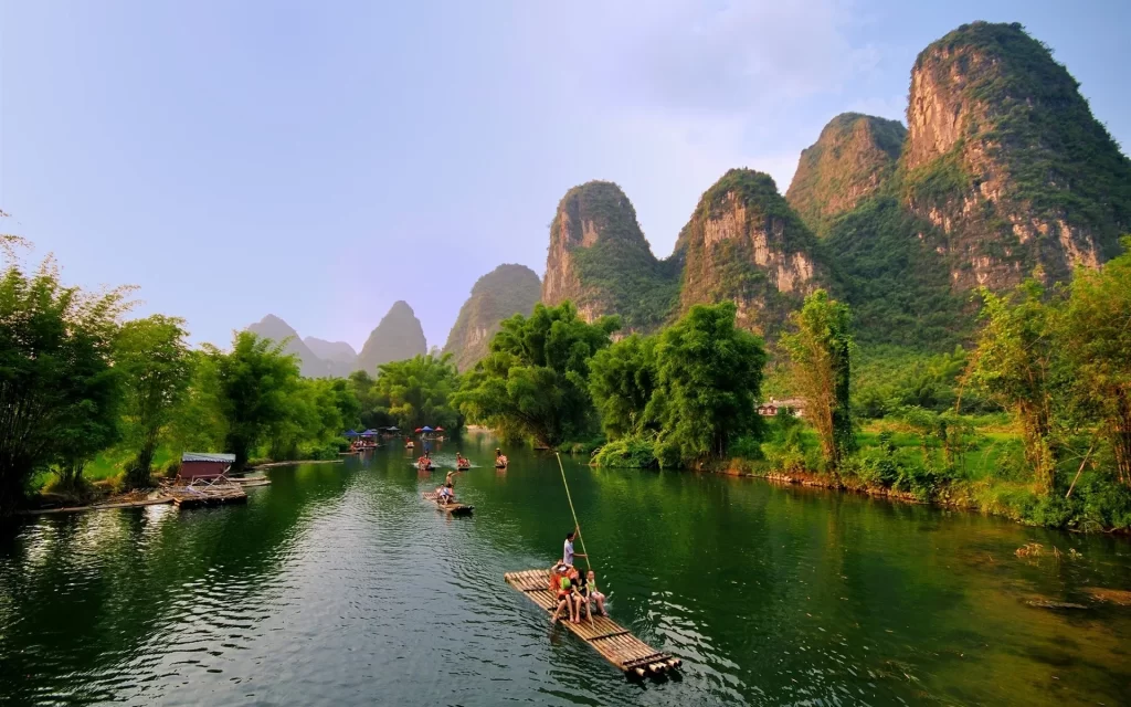 Vẻ đẹp của thị trấn Yangshou