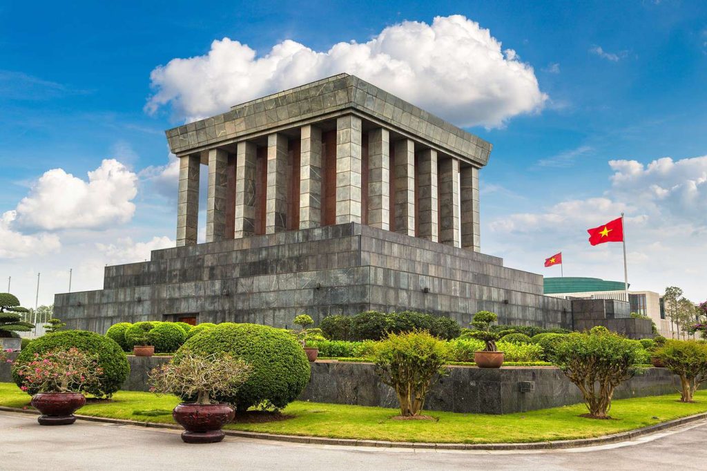 Ho Chi Minh Mausoleum is extremely famous for any visitor to Hano