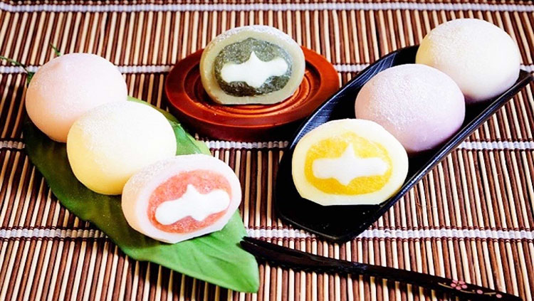 làm bánh mochi từ bột nếp