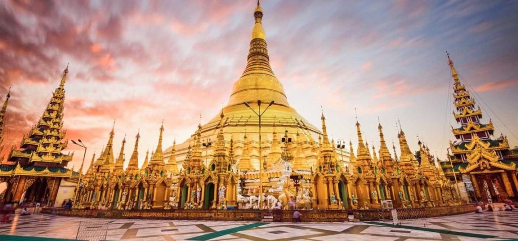 Kiến trúc Chùa Vàng – Myanmar