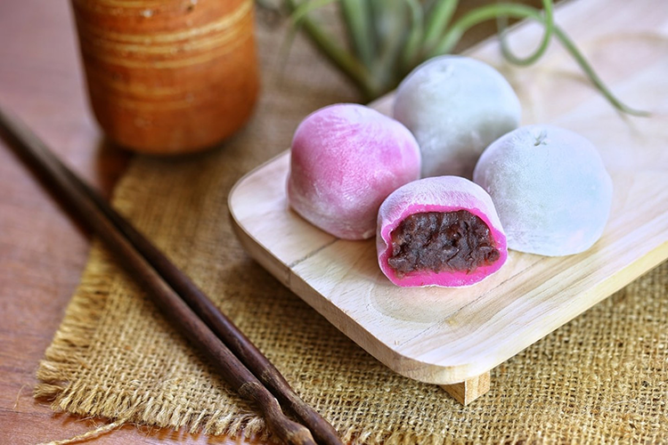 Các bước cách làm bánh mochi khoai lang tím