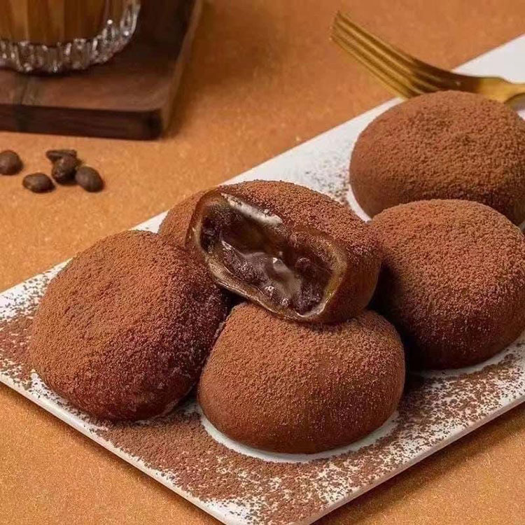 Các bước cách làm bánh mochi nhân socola