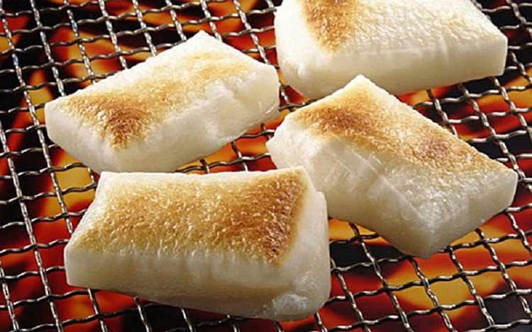 Cách làm bánh gạo mochi nướng nhật bản