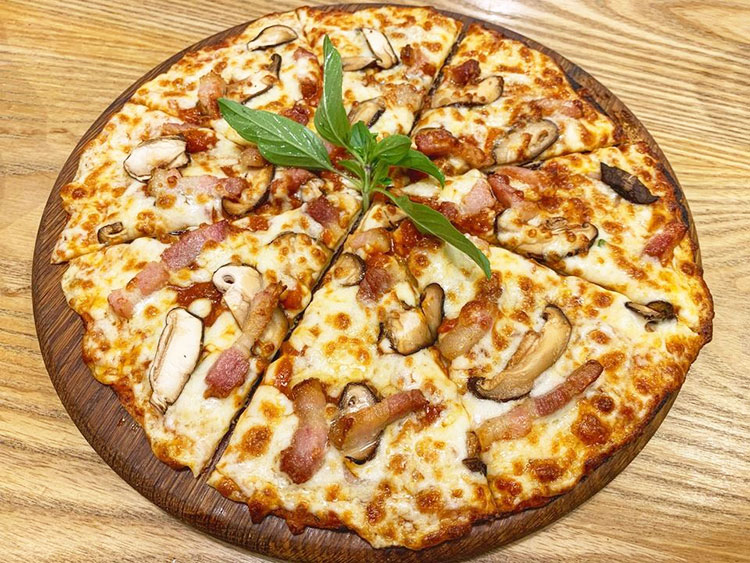 Hướng dẫn chi tiết cách làm bánh pizza gà nấm