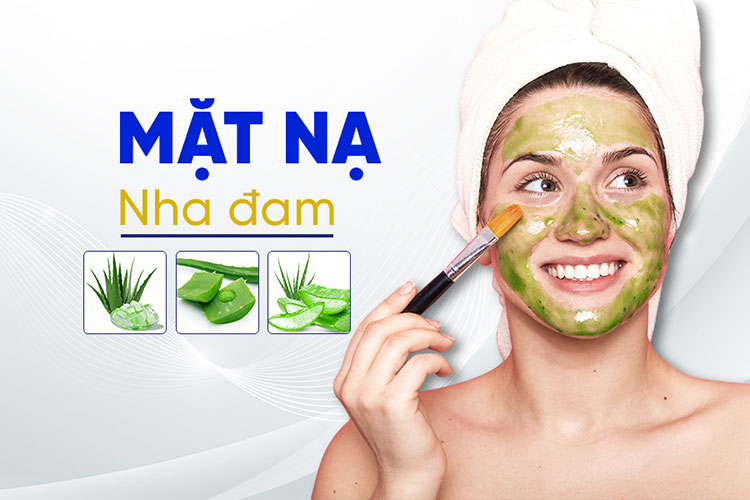 Các bước cách làm nha đam đắp mặt không bị ngứa