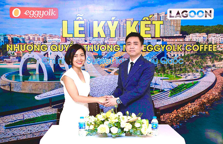 Lagoon Holdings Nhượng Quyền Eggyolk Coffee Tại Sun Địa Trung Hải Phú Quốc