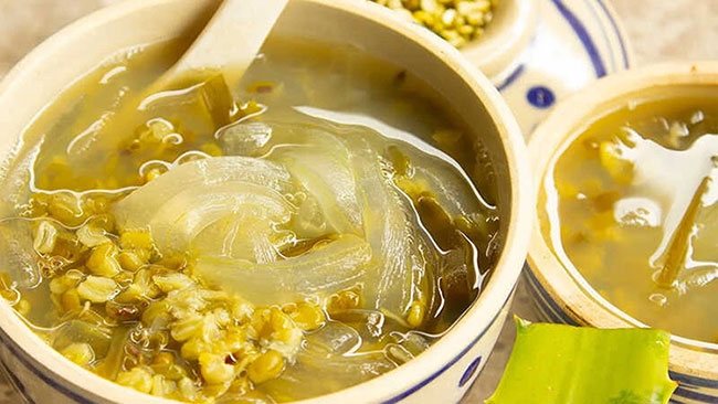 Các bước thực hiện nấu chè nha đam thập cẩm