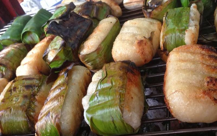 Cách làm bánh chuối bọc nếp nướng dẻo thơm béo ngậy