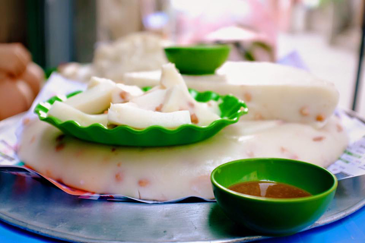 Các bước cách làm bánh đúc bằng bột khoai