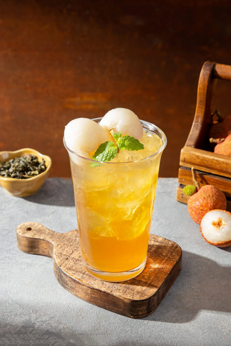 Cách làm trà vải nha đam ngọt mát thanh nhiệt