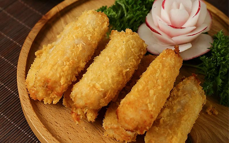 Các bước cách Làm Nem Hải Sản Chay