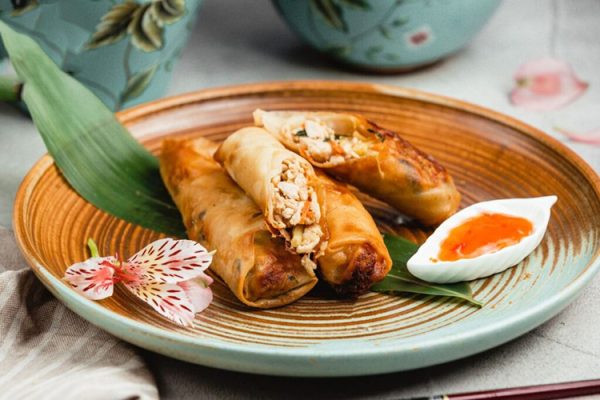 The Rán Chay Cách làm nem rán chay miền Bắc thơm ngon, giòn rụm tại nhà