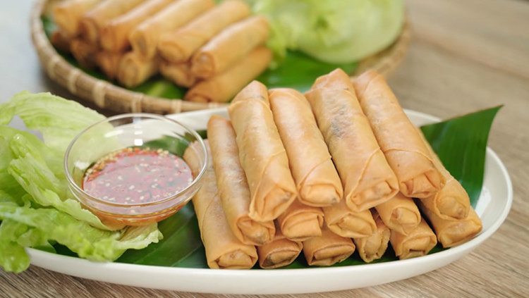 Các bước cách Làm Nem Chay Khoai Tây