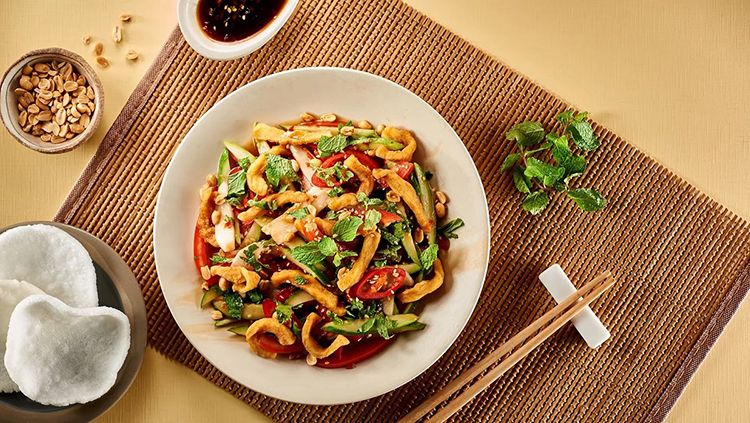 Cách Làm Nộm Ức Gà Dưa Chuột