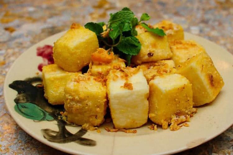 Cách làm món đậu phụ chiên trứng