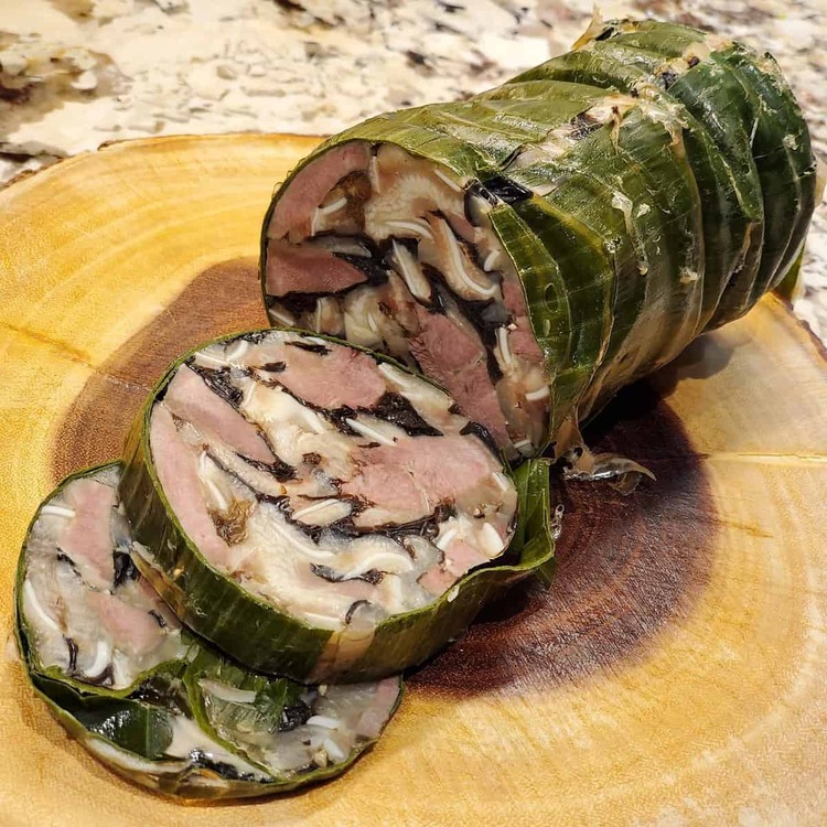 Cách làm giò mỡ mộc nhĩ tại nhà ngon chuẩn vị truyền thống