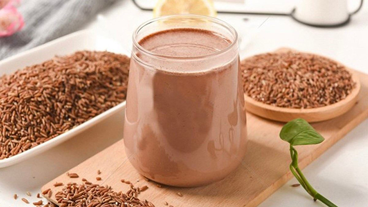 Cách làm sữa gạo rang bằng máy làm sữa hạt tại nhà