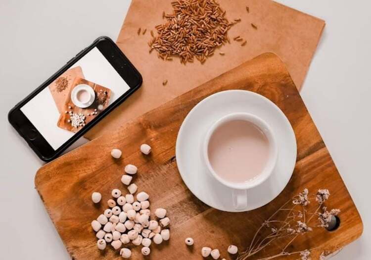 các bước Cách Làm Sữa Gạo Lứt Hạt Sen Bằng Máy Làm Sữa hạt