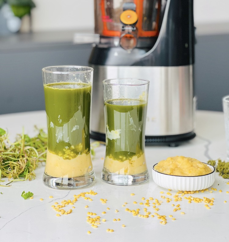 Cách pha nước rau má đậu xanh thơm ngon giải nhiệt