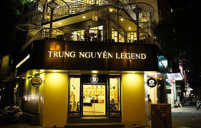 bảng giá nhượng quyền cafe Trung Nguyên Milano Napoli