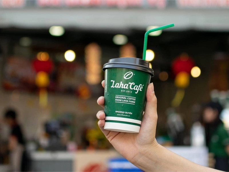 biểu đồ chi phí đầu tư Laha Cafe