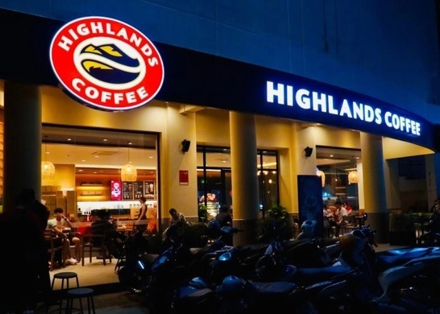 Biểu đồ hòa vốn cửa hàng Highlands Coffee trung tâm