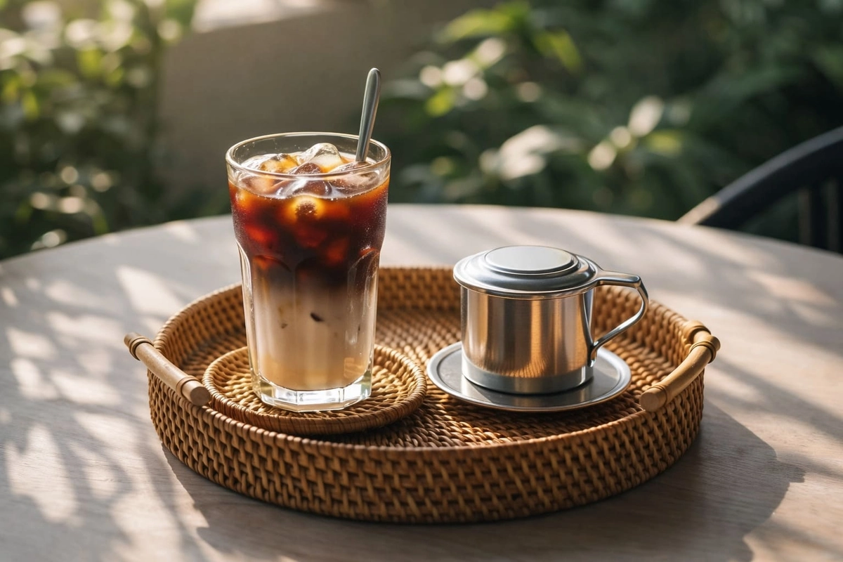 chiết xuất phin cafe trứng đậm đà