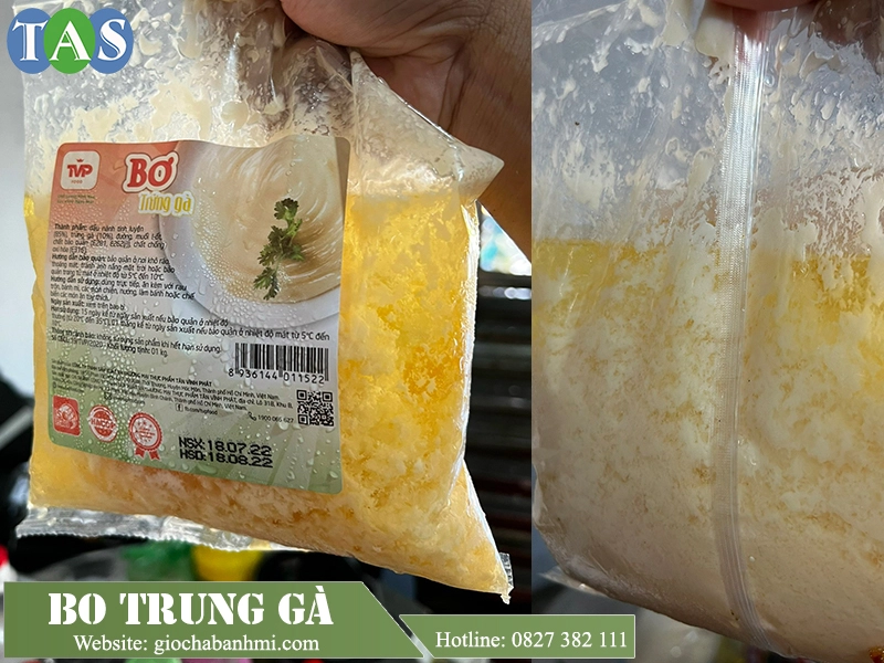 khắc phục lỗi kem trứng bị tách nước