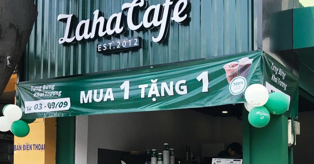 thị trường nhượng quyền Laha Cafe đang phát triển