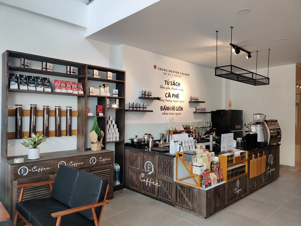 quy trình ký kết nhượng quyền E Coffee