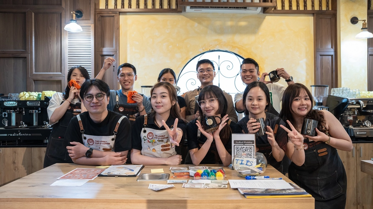 đào tạo barista theo chuẩn E Coffee