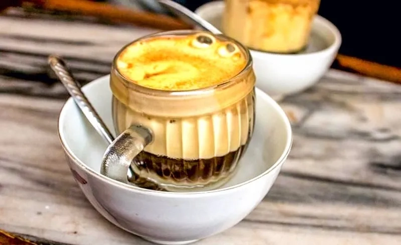 dinh dưỡng cà phê trứng ông bầu cân đối