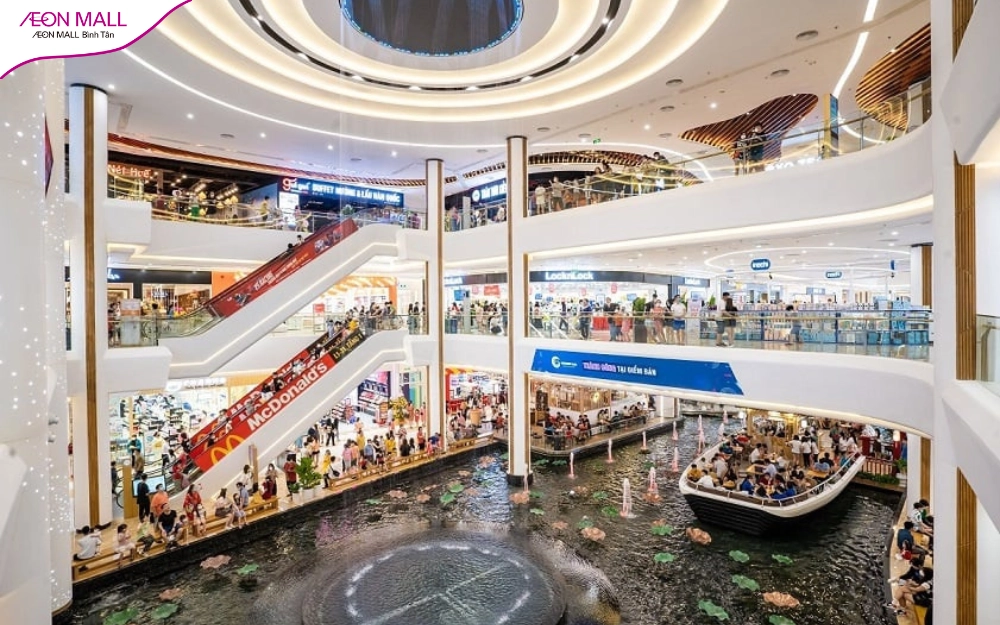 bản vẽ layout kiosk Arobi tại trung tâm thương mại