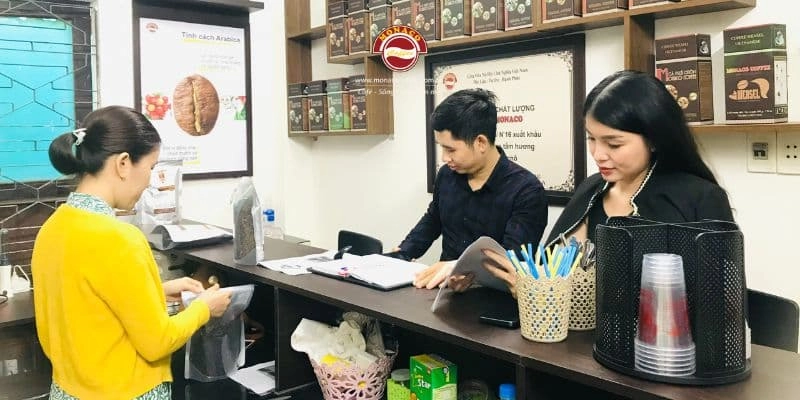 đào tạo barista FC Good tại phòng lab