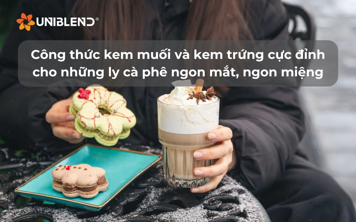 Ly cà phê trứng huyền thoại với lớp kem vàng mịn