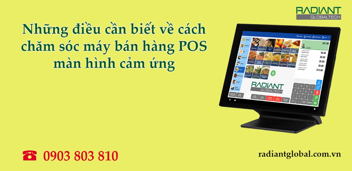 màn hình POS và ứng dụng tích điểm FC Good