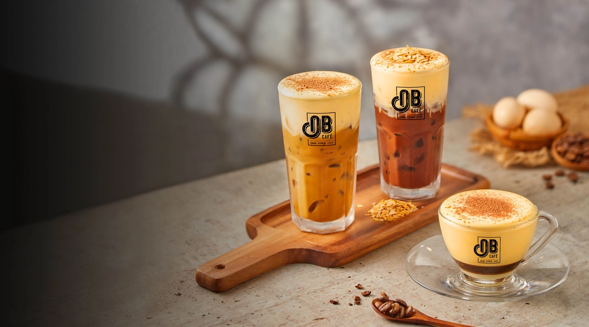 ly ca phe signature cua Cafe Ông Bầu