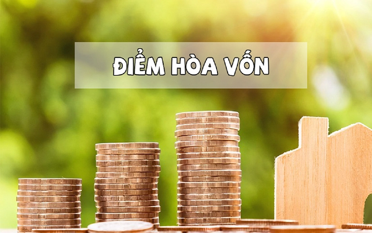 bảng tính điểm hòa vốn cửa hàng VIP Coffee