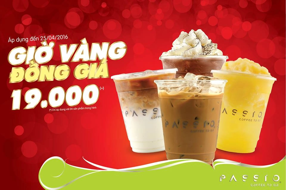 poster khuyến mãi quán Cafe Milano và đơn app