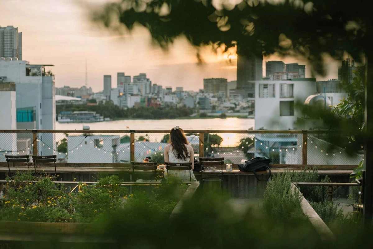 quán Cộng Cà Phê phong cách bao cấp đặc trưng