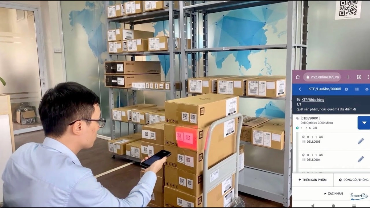 quản lý kiểm tra tồn kho ở Laha Cafe