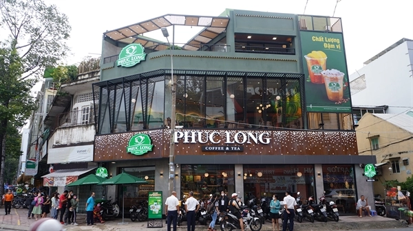 ba mô hình kiosk cửa hàng phố flagship cà phê nguyên chất