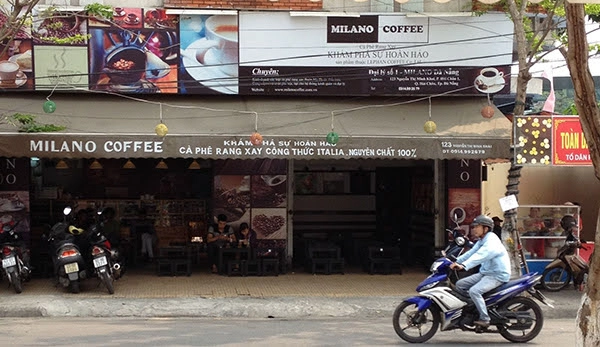 bảng chi phí mở quán Milano minh họa