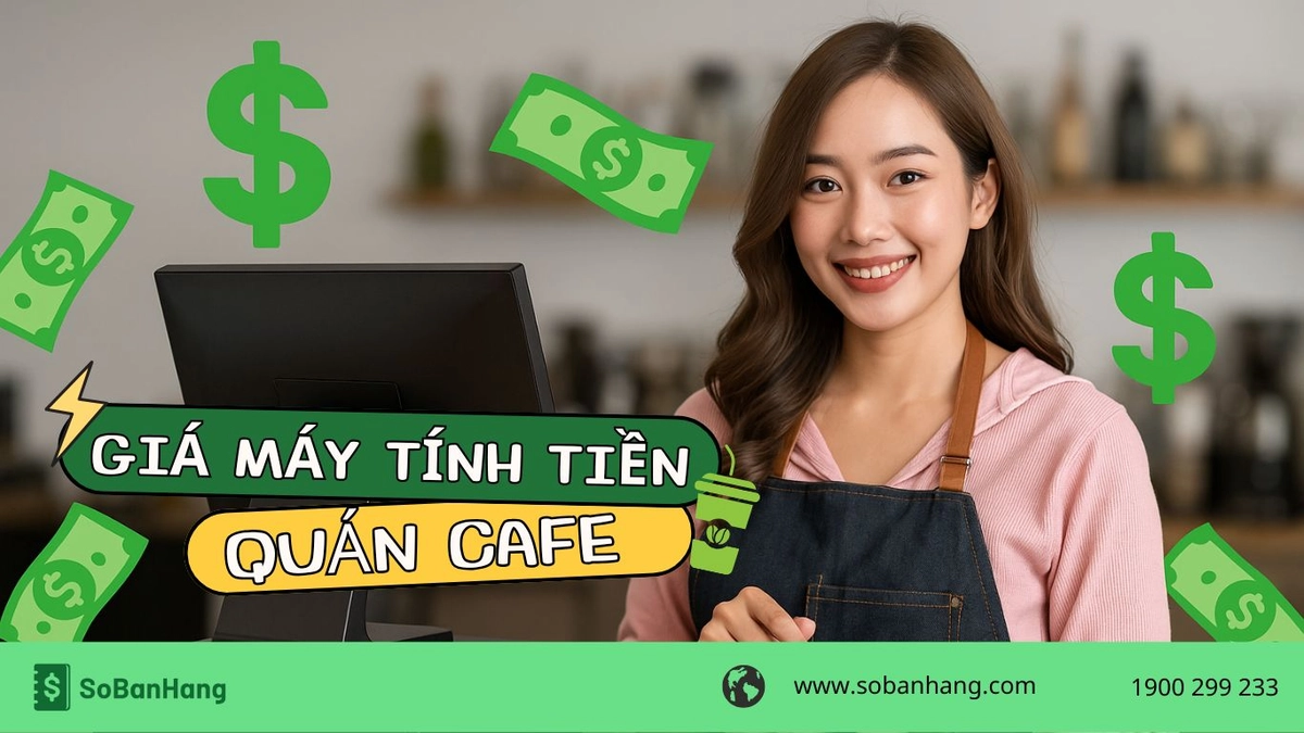Bảng dòng tiền quán cafe máy thực tế